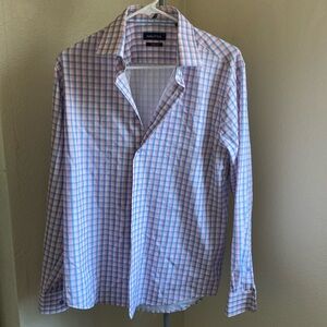 Nautica Mens Slim Fit Dress Shirt